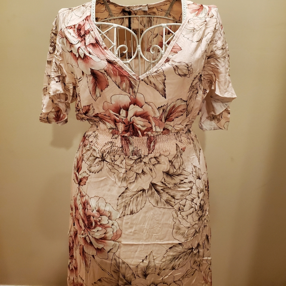 [Abel The Label] Floral Midi Dress - Picture 5 of 8
